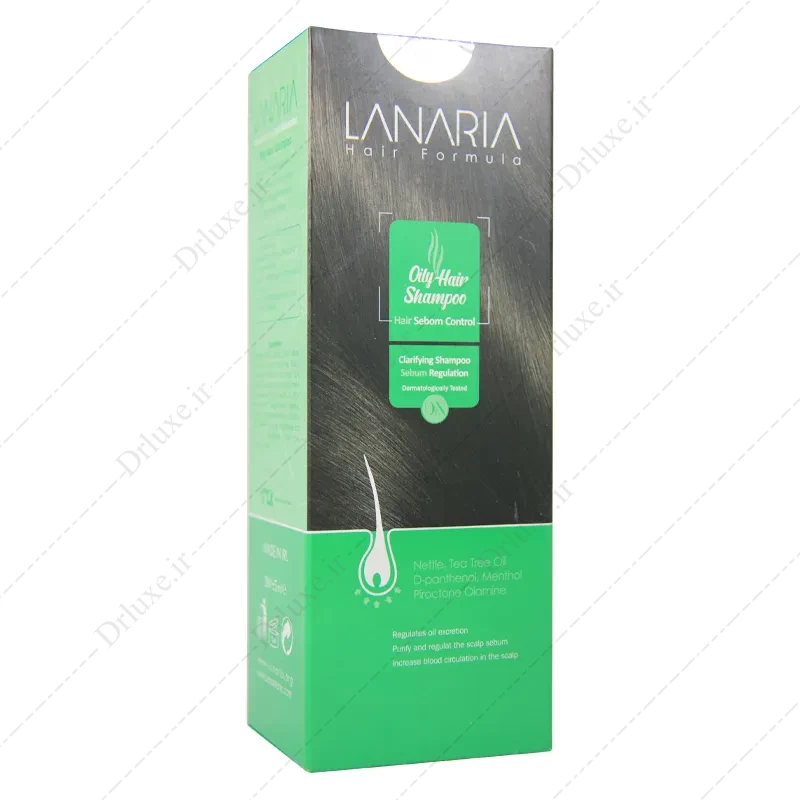 بررسی و خرید شامپو کاهش چربی پوست سر لاناریا 200 میلی لیتر